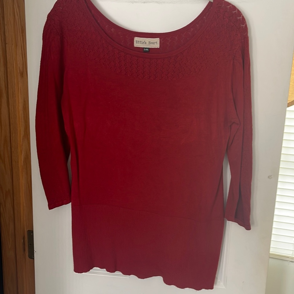 Woman’s lightweight sweater